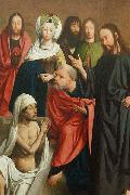 Geertgen Tot Sint Jans The resurrection of Lazarus Sweden oil painting artist